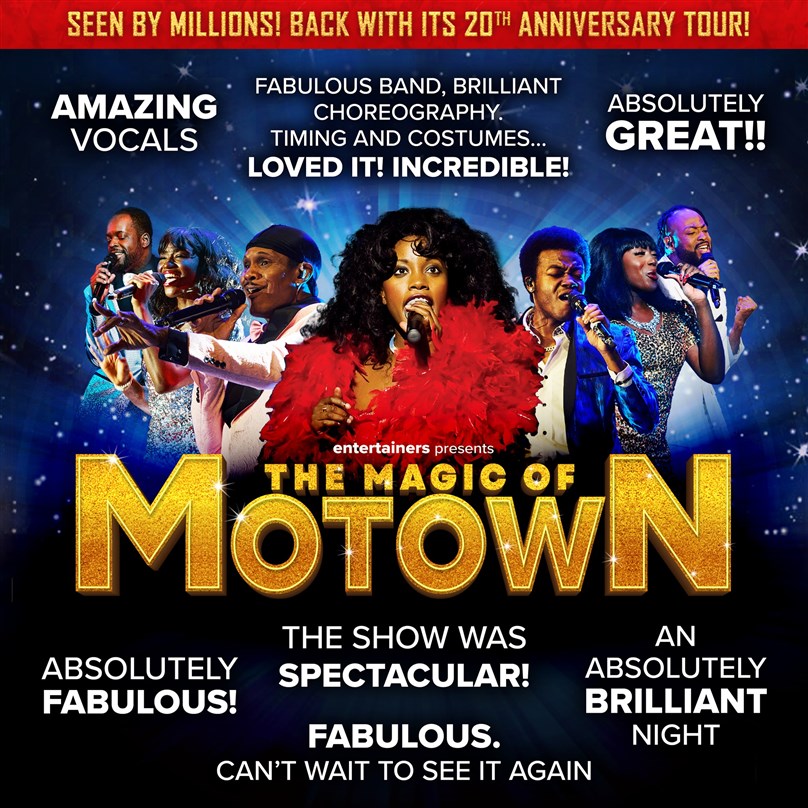 The Magic of Motown 2025 - PLAYHOUSE Whitely Bay