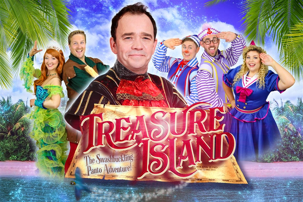 Rescheduled Date Summer Pantomime Treasure Island Playhouse Whitely Bay